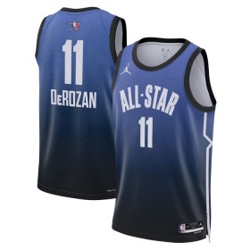 Maillot Basket Homme All-Star 2023 Team 1 Demar Derozan 11 Nike Bleu Swingman